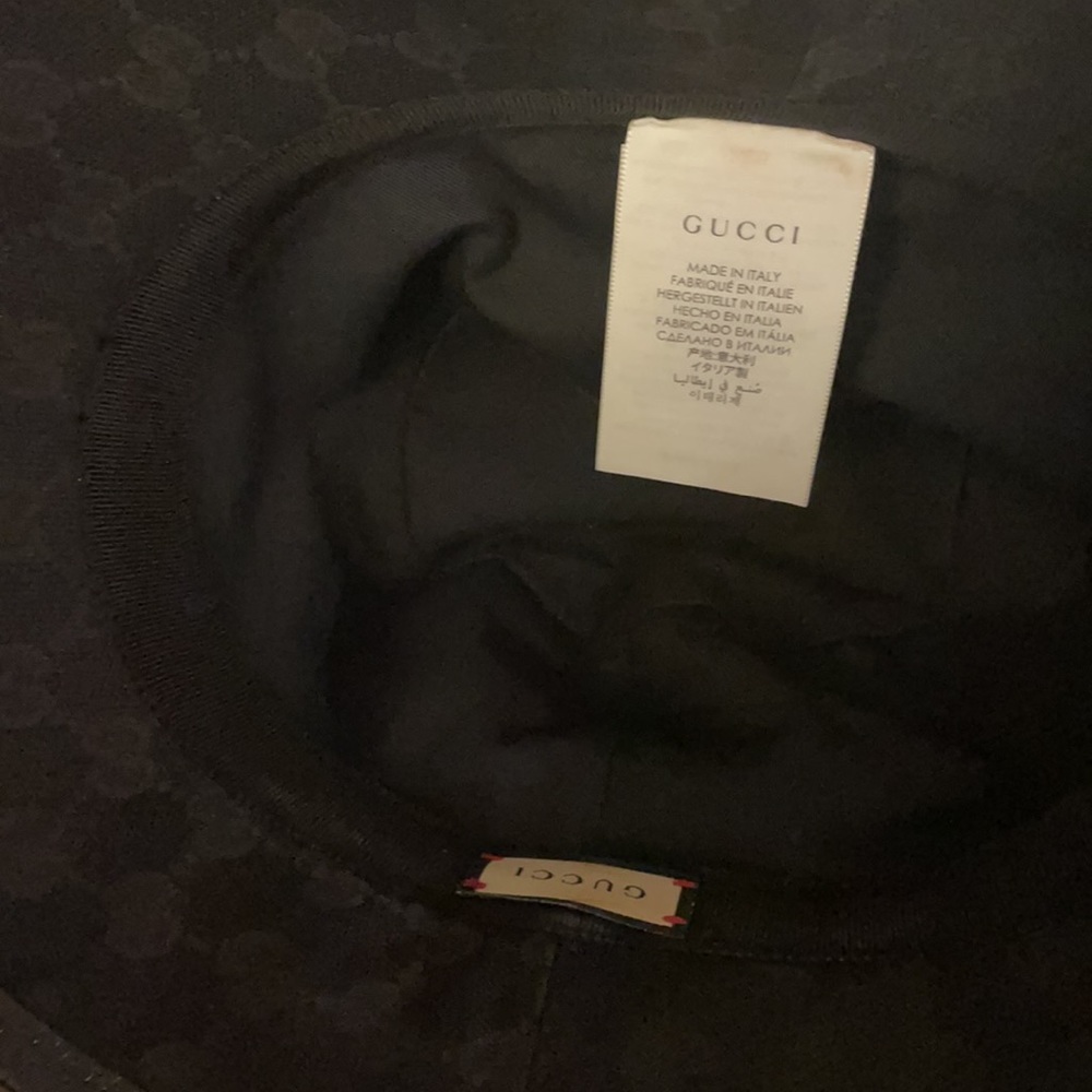 COPY - Black Gucci buckle hat. NEW! - Picture 4 of 6